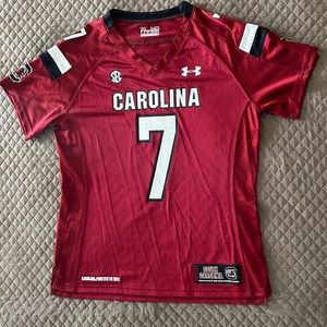 Under Armour University of South Carolina Gamecock Jersey Number 7 - size medium